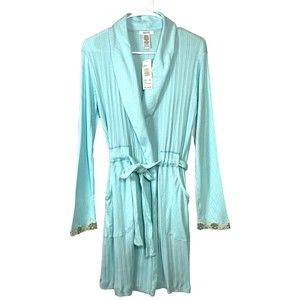 DKNY Wrap Dress Size P/S Wonder Blue Style:429433 New w/Tags